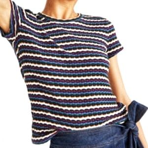 Madewell Ribbed Striped Tee